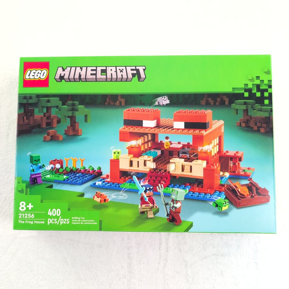 Lego Minecraft The Frog House New & Sealed In Box 400 Pcs Age 8+